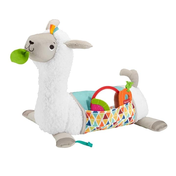 Fisher-Price Morbido Lama Cresci con Me per Il Tummy Time