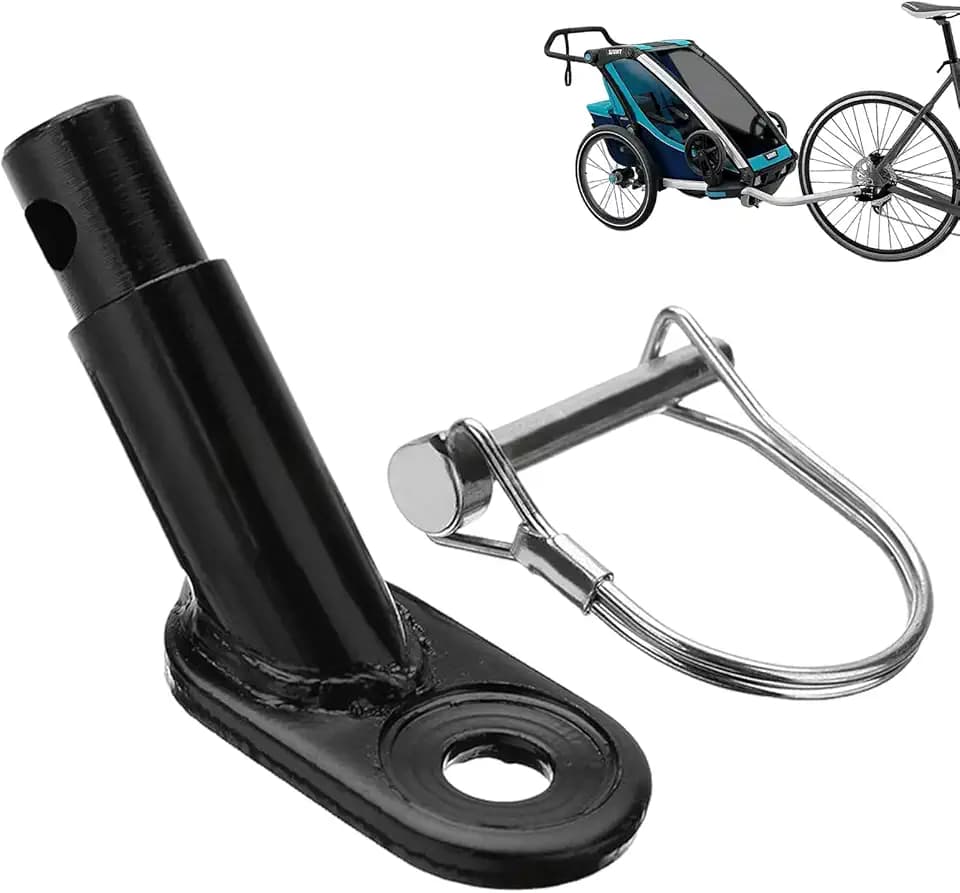 Frizione Rimorchio Bicicletta,Frizione Croozer,Gancio di traino per bicicletta,Frizione per bicicletta per rimorchio,Accoppiamento universale per bicicletta per bambini rimorchio passeggino rimorchio