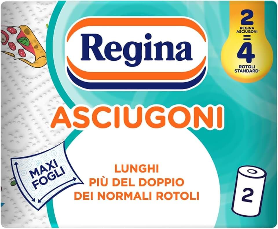 Regina Asciugoni Asciugatutto, 2 Rotoli The Forest Stewardship Council