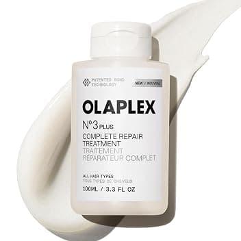 Olaplex N°.3PLUS Complete Repair Treatment: Pre-Shampoo Treatment | Repairs Damage & Reduces Future Breakage | For Coily, Curly, Straight, and Wavy, 100 mL / 3.3 Fl Oz