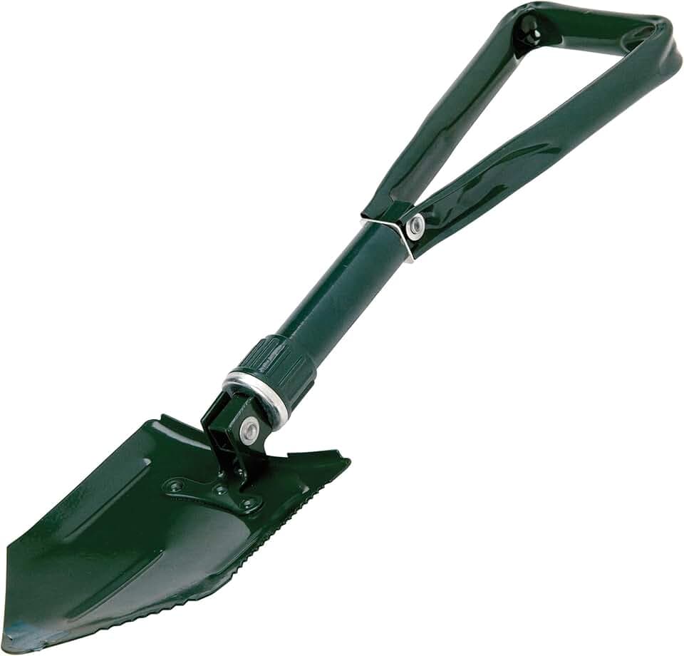 SUMEX 2808020 Carplus - Pala Metallica Pieghevole con Custodia