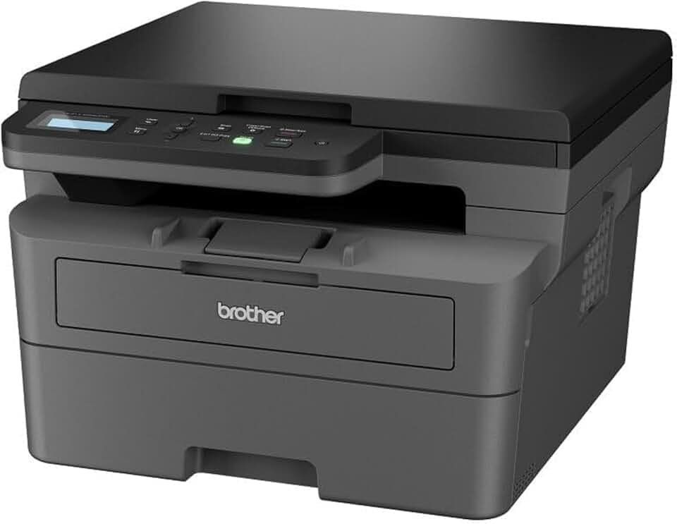 Brother DCPL2620DW | Multifunzione Laser Monocromatica (B/N)| 32 ppm | Stampa Fronte/Retro | WiFi,USB| Inbox Toner da circa 700 pag The Nordic Swan Ecolabel