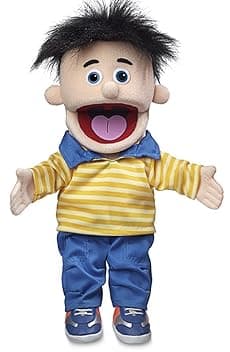 14 Bobby (Peach) by Silly Puppets