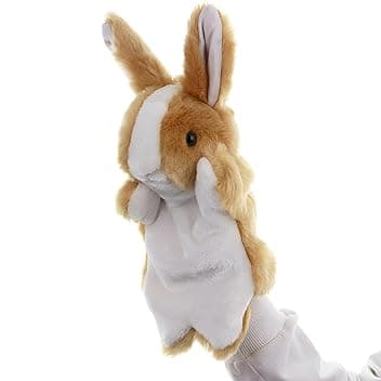 Cane Coniglio Elefante Colomba Drago Capra Koala Panda Orso Pecora Mucca Marionette a Mano Animali di Peluche Giocattoli per Giochi di Imitazione Fantasiosi Racconti Regali per Bambini