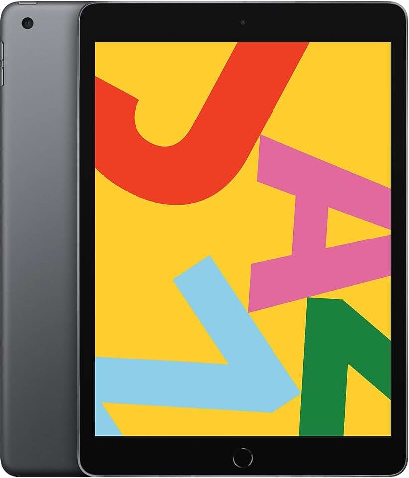 2019 Apple iPad (10.2-pollici, Wi-Fi, 128GB) - Grigio Siderale (Ricondizionato)