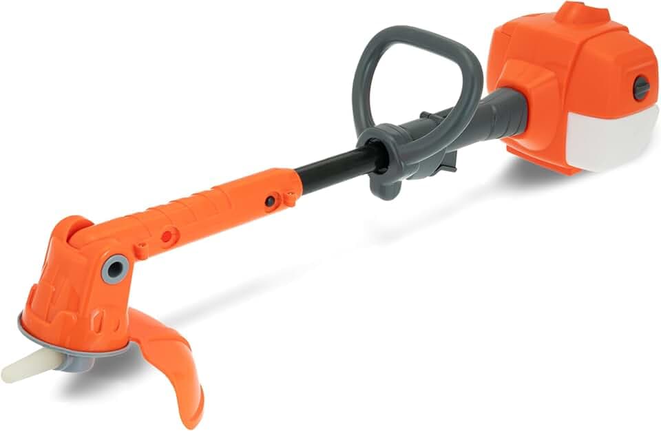Teorema Giocattoli, Decespugliatore Giocattolo per Giardinaggio, Tagliaerba Giocattolo per Bambini con Luci e Suoni, Tagliaerba Bambini 3+ Anni, Braccio telescopico, Lunghezza 57cm