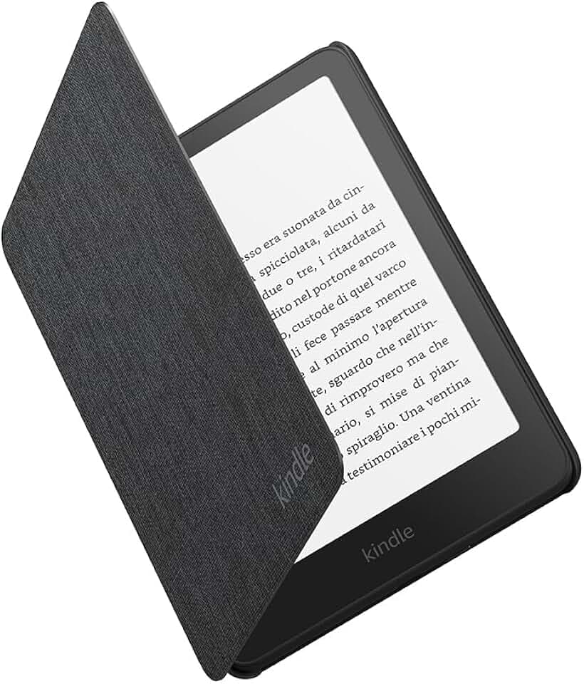 Custodia per Amazon Kindle Paperwhite e Amazon Kindle Colorsoft, leggera e impermeabile, custodia protettiva pieghevole | Tessuto