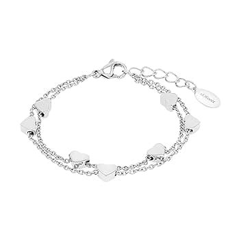 s.Oliver sOliver Bracciale in acciaio inossidabile per bambine, disponibile in una confezione regalo per gioielli