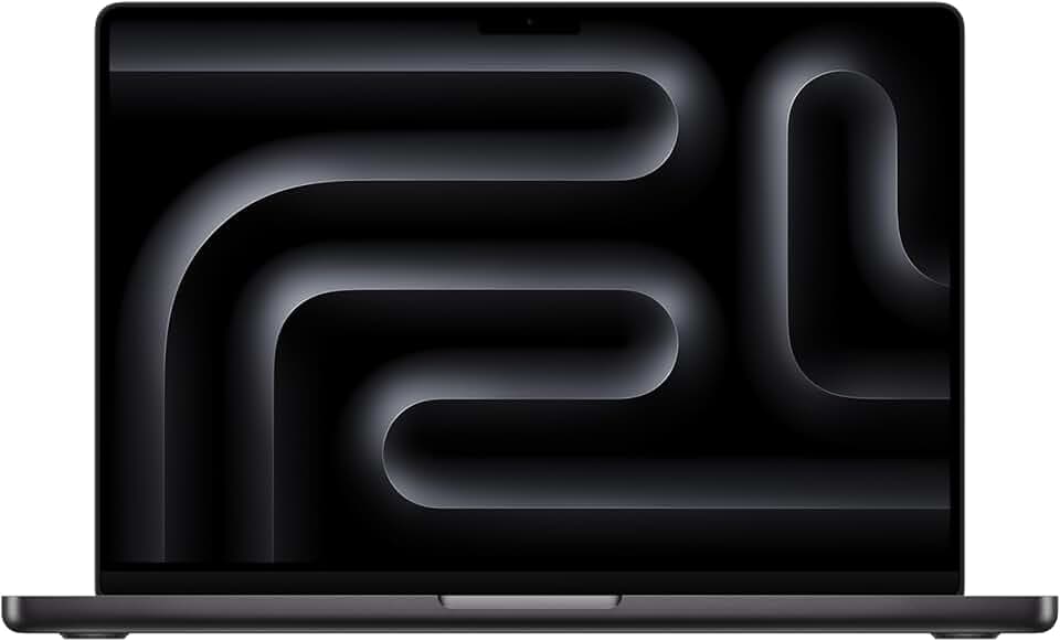Apple 2025 MacBook Pro Laptop con chip M5, CPU 10 core, GPU 10 core: progettato per Apple Intelligence, display Liquid Retina XDR 14,2", memoria unificata [16GB], SSD [1TB]; Nero siderale