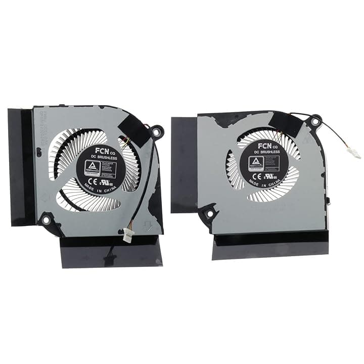 Ventola CPU e GPU per Acer Nitro 5 AN517-41 AN517-52 AN517-54 AN515-44 AN515-45 AN515-55 AN515-56 AN515-57 DC28000X1F0 DC2800000 0QDF0. DC28000X0F0 DC28000QEF0