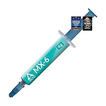 ARCTIC MX-6 (4 g) Ultimate Performance Pasta Termica per CPU, console, schede grafiche, laptop, conducibilità termica molto elevata, lunga durata, non conduttiva, thermal paste