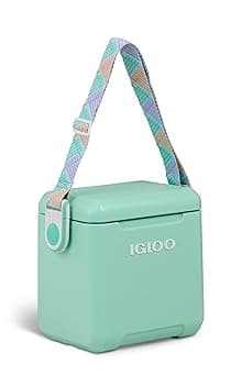 IGLOO Tag‑Along Too Borsa frigo passiva 10 L – Mini‑cooler portatile per campeggio, picnic, spiaggia & tempo libero – Contenitore 10 L con tracolla, resistente & facile da pulire