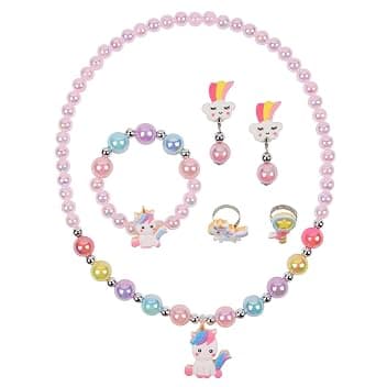 OSDUE 6 Pezzi Set di Gioielli a Conchiglia Della Principessa dei Set