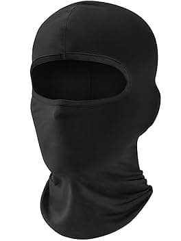 fuinloth Passamontagna Moto, Maschera da Sci con protettore UV, Balaclava per Uomo/Donna Global Recycled Standard