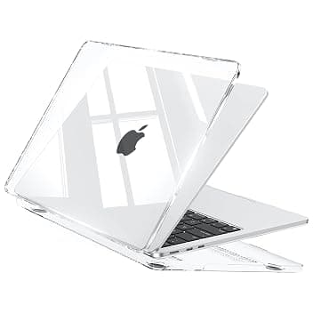 EooCoo Custodia per MacBook Air 13 Pollici M5 M4 M3 M2 Trasparente Global Recycled Standard