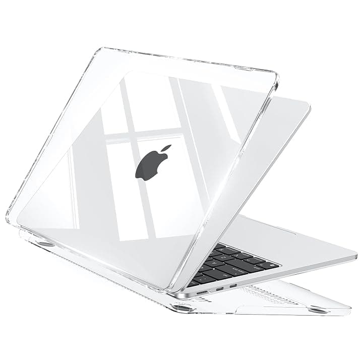 EooCoo Custodia per MacBook Air 13 Pollici M5 M4 M3 M2 Trasparente Global Recycled Standard