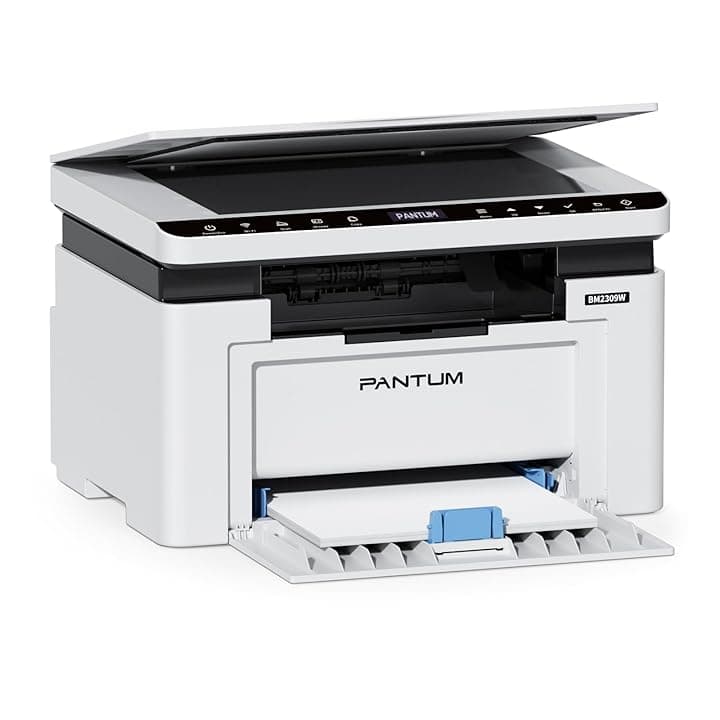 PANTUM BM2309W Stampante Laser Multifunzione WIFI Bianco e Nero, 20 ppm, Bluetooth, USB 2.0, Stampa, Copia e Scansione per Piccoli Uffici Domestici ClimatePartner certified