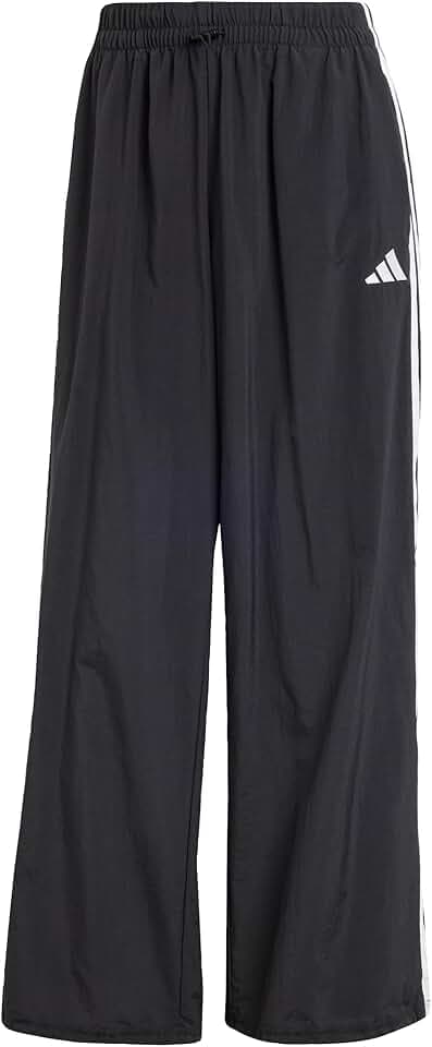 Adidas Donna Essentials 3-Stripes Lifestyle Woven Parachute Pants