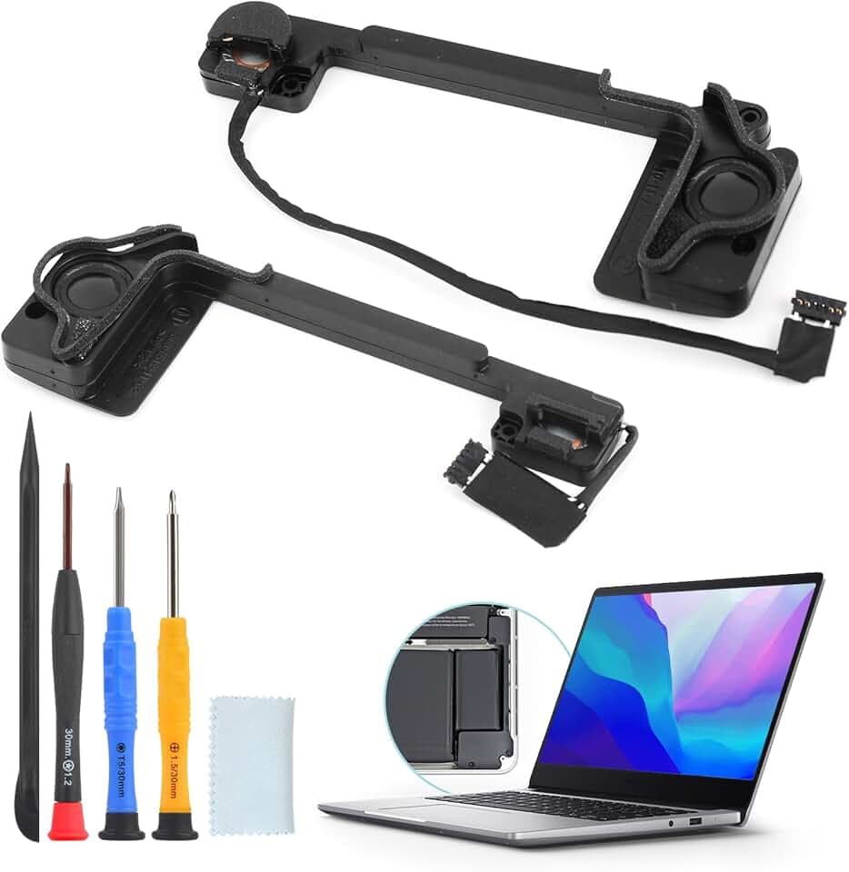 A1502 Altoparlanti per MacBook PRO 13” Altoparlanti Interni Destra e Sinistra Sostituzione per MacBook PRO 13” Retina 2012 2013 2014 2015 Speaker con Strumento