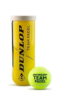 Dunlop Palline da padel Team Padel, 3 palline