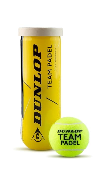 Dunlop Palline da padel Team Padel, 3 palline