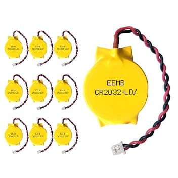 EEMB 10 CR2032 CMOS 3V cavo e connettore MOLEX scheda madre