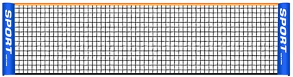 Rete da tennis portatile, rete pieghevole per badminton, rete da pallavolo per piscina, spiaggia, cortile, interni ed esterni, rete per allenamento sportivo per bambini, adulti, calcio, tennis,