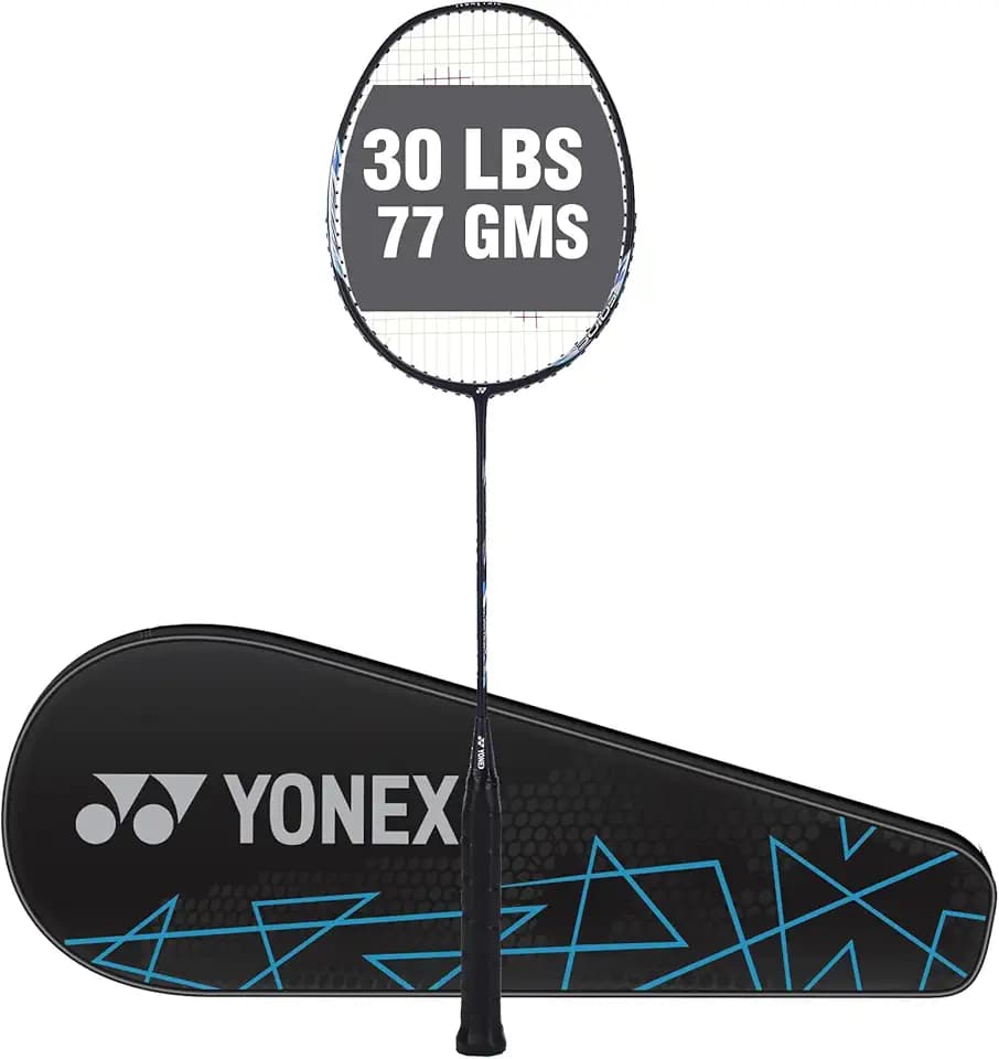 YONEX Racchetta da badminton in grafite serie Astrox Lite (G4, 77 grammi, tensione da 30 libbre)