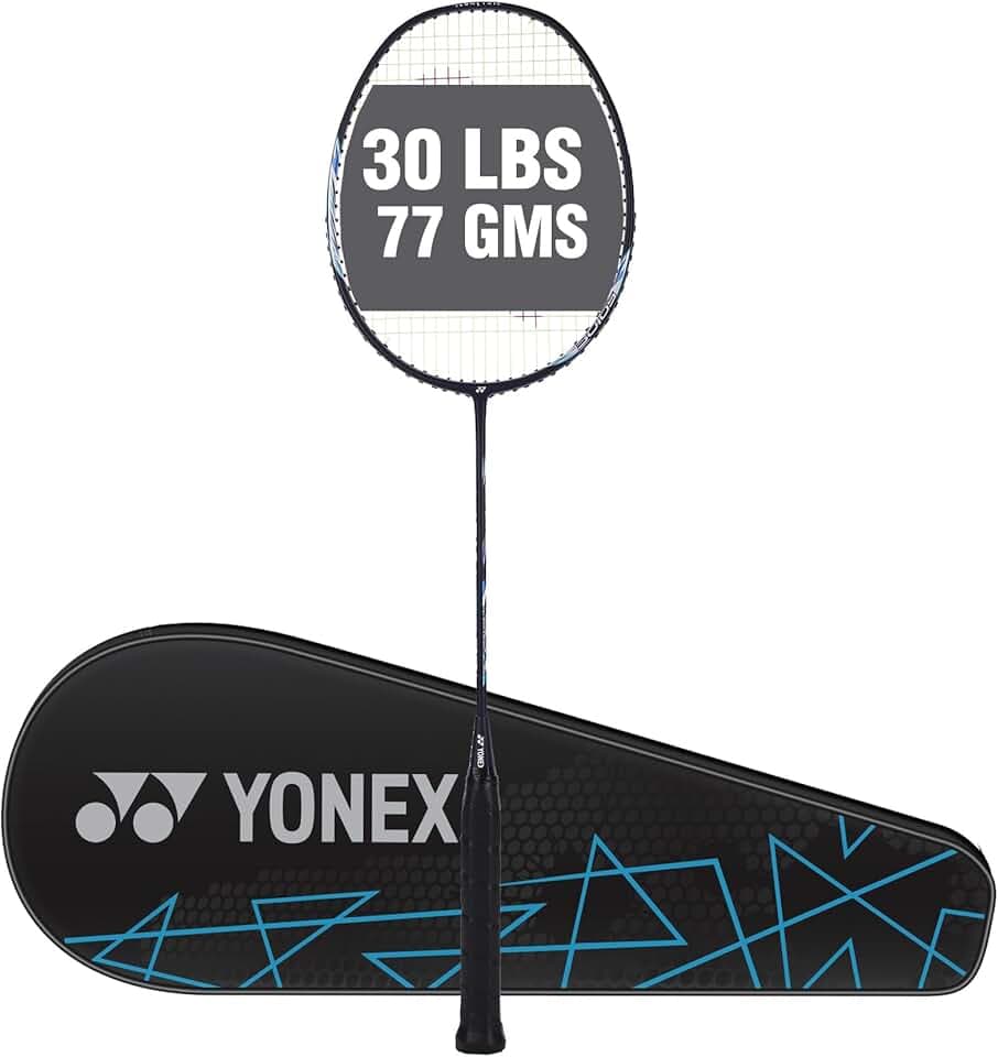 YONEX Racchetta da badminton in grafite serie Astrox Lite (G4, 77 grammi, tensione da 30 libbre)