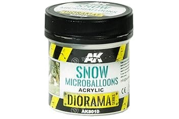AK INTERACTIVE : Microsfere Effetto Neve - 100ml