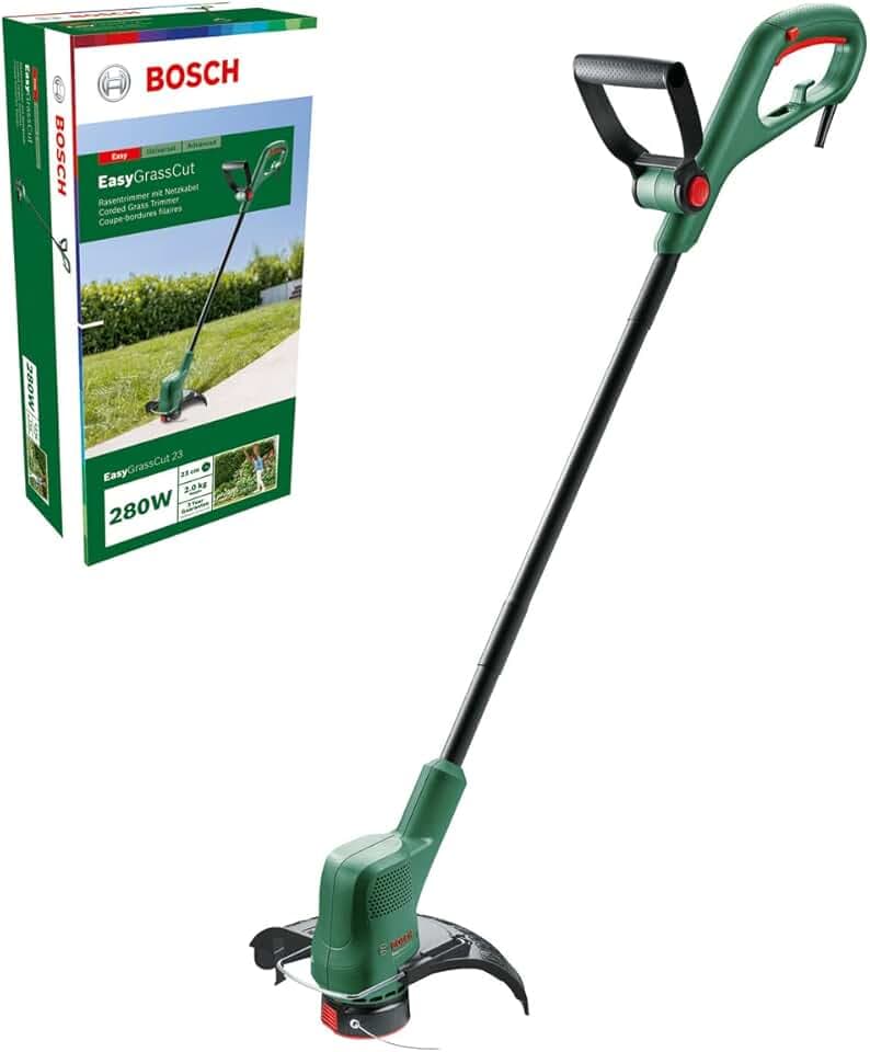 Bosch Tagliabordi elettrico EasyGrassCut 23 (280 Watt, diametro di taglio 23 cm, in confezione di cartone)