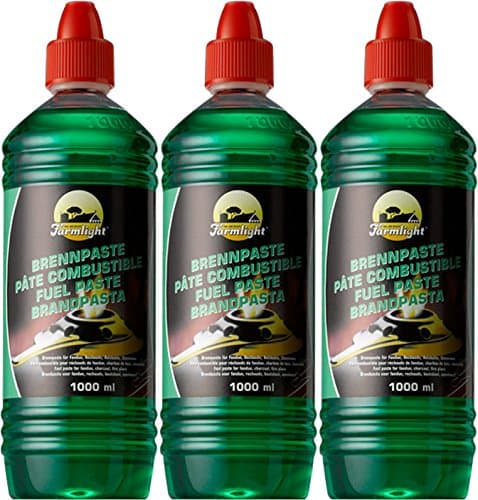 Pasta combustibile gel combustibile, pasta di accensione per fonduta, raclett Grill (3 litri)