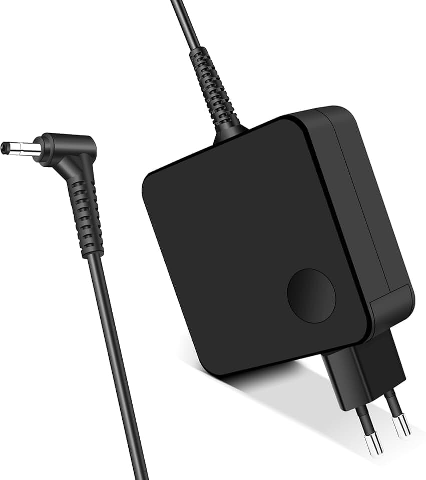 65W Alimentatore Compatibile con Lenovo IdeaPad 3 5 330 320 310 330S 510S 710S Flex 5 14 15 14IWL S340 S145 S540 V14 V15 Yoga 310 510 520 710 ADLX65CCGE2A ADLX65CDGE2A Caricabatterie (4,0x1,7mm)