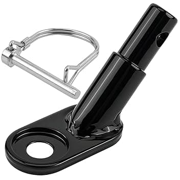 Frizione Rimorchio per bicicletta, 1 pezzo con perno di sicurezza in acciaio legato, gancio di traino per bicicletta, adattatore per rimorchio per bambini, rimorchio per cani, compatibile con e-bike