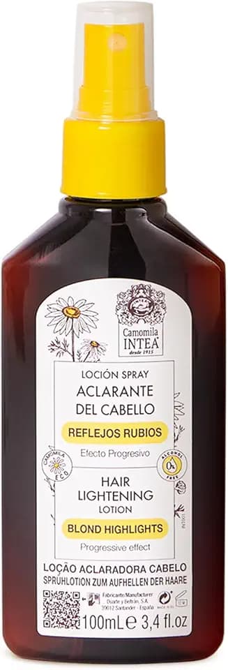Camomilla Intea premium - Spray schiarente per capelli biondi - Senza alcool - Estratto di camomilla bio - 100 ML