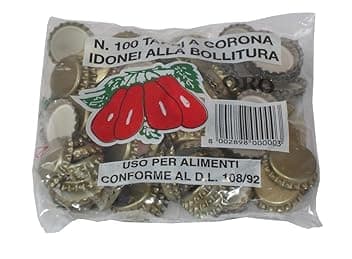 TAPPI CORONA DORE` CONF. 100 PZ. D.26 *
