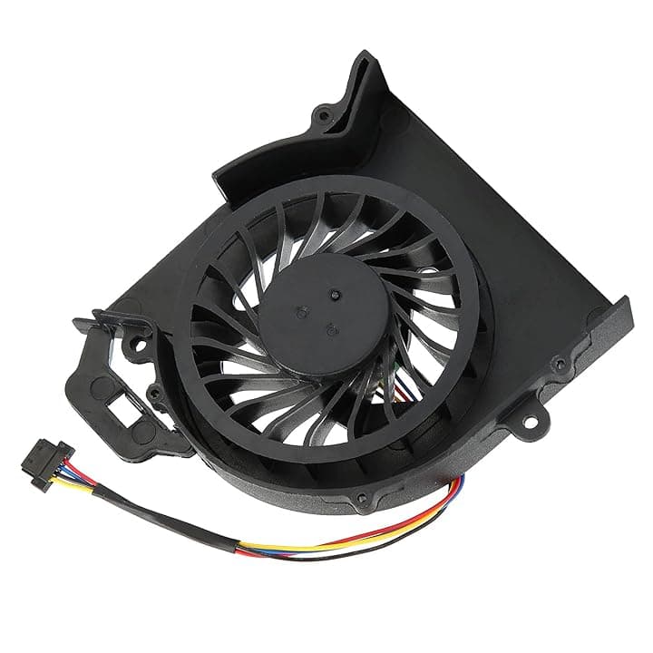 Akozon Ventola di raffreddamento CPU, dissipatore di calore per Pavilion Dv6 – 6000 Dv7 – 6000, potente e durevole, compatibile con muto a 4 pin per laptop con