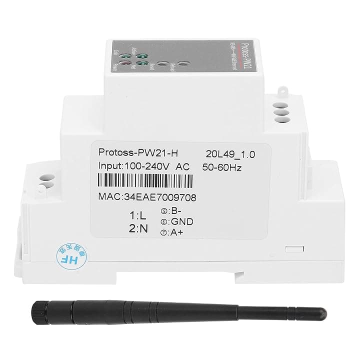 Server seriale WiFi RS485 a WIFI/Ethernet Server seriale IP Ethernet Dispositivi di rete wireless Modbus per ecosistemi con antenna PW21-H AC 100-240V