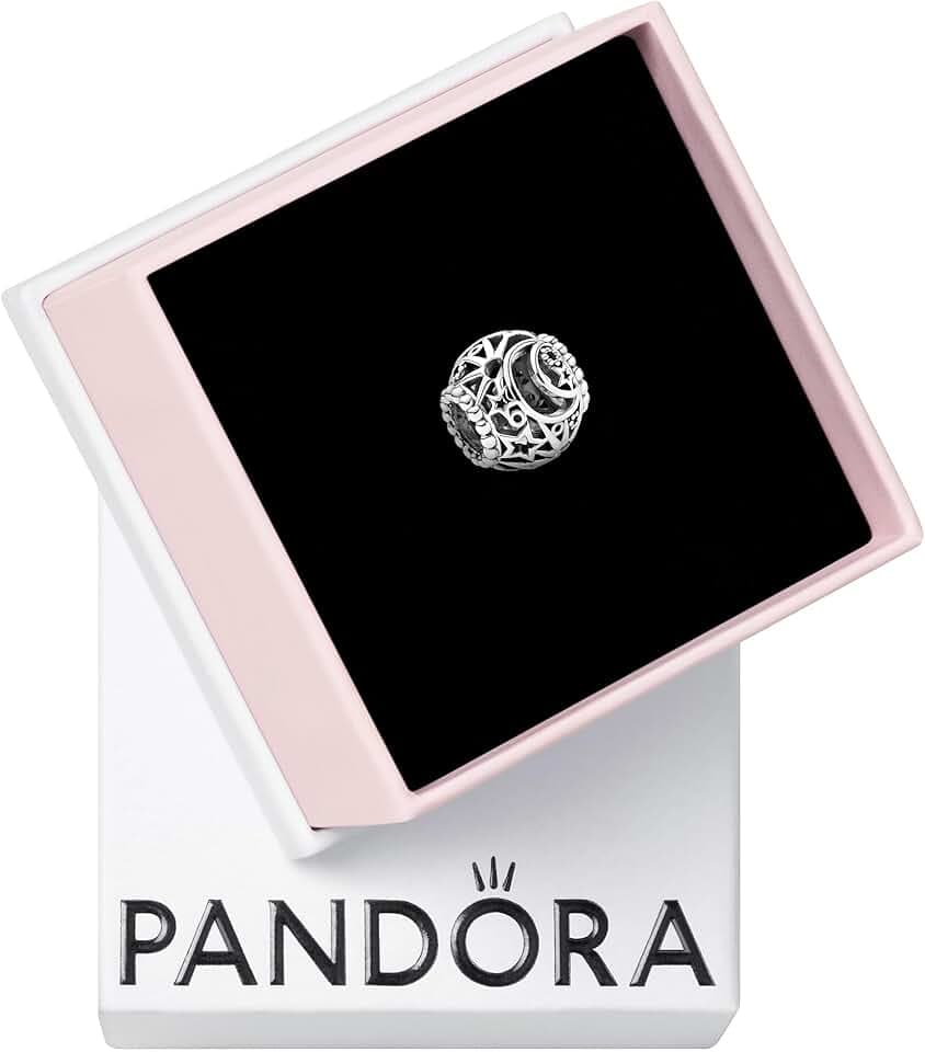 PANDORA Pandora Passions Moon and Star Charms