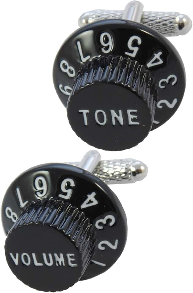 COLLAR AND CUFFS LONDON COLLAR AND CUFFS LONDON - Luxury Cufflinks for Men WITH PRESENTATION GIFT BOX - Solid Brass - Music and Film