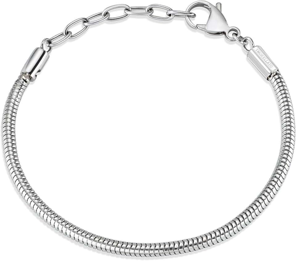 Morellato Bracciale da uomo, Collezione Drops, in acciaio - SCZ135