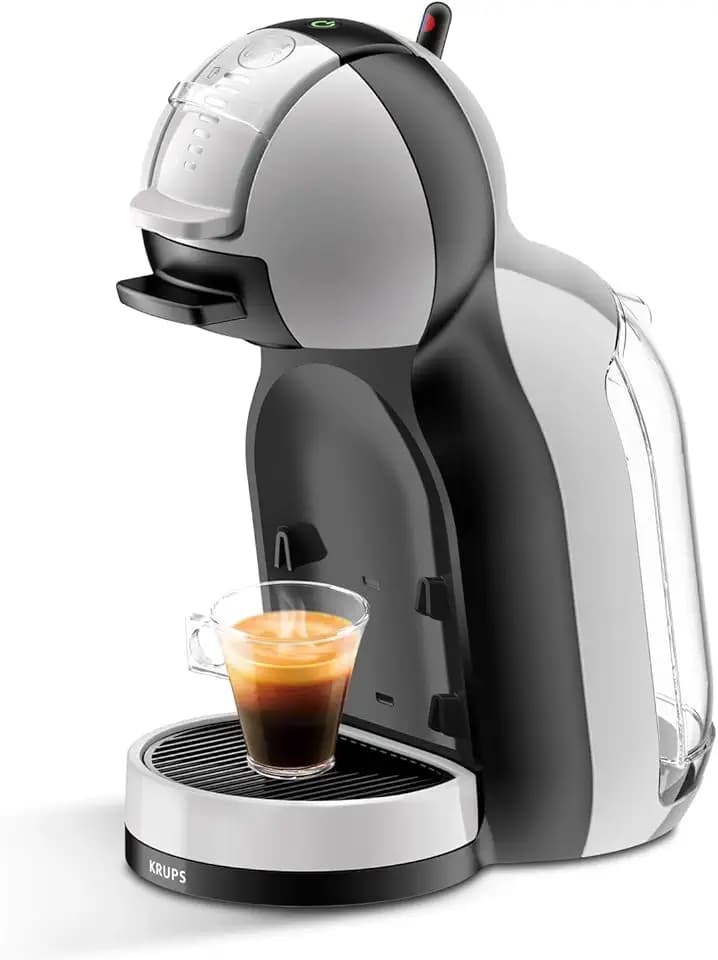 NESCAFÉ DOLCE GUSTO Krups Mini Me, Macchina per Caffè Espresso e Altre bevande in capsula, Automatica, Grigio e Nero