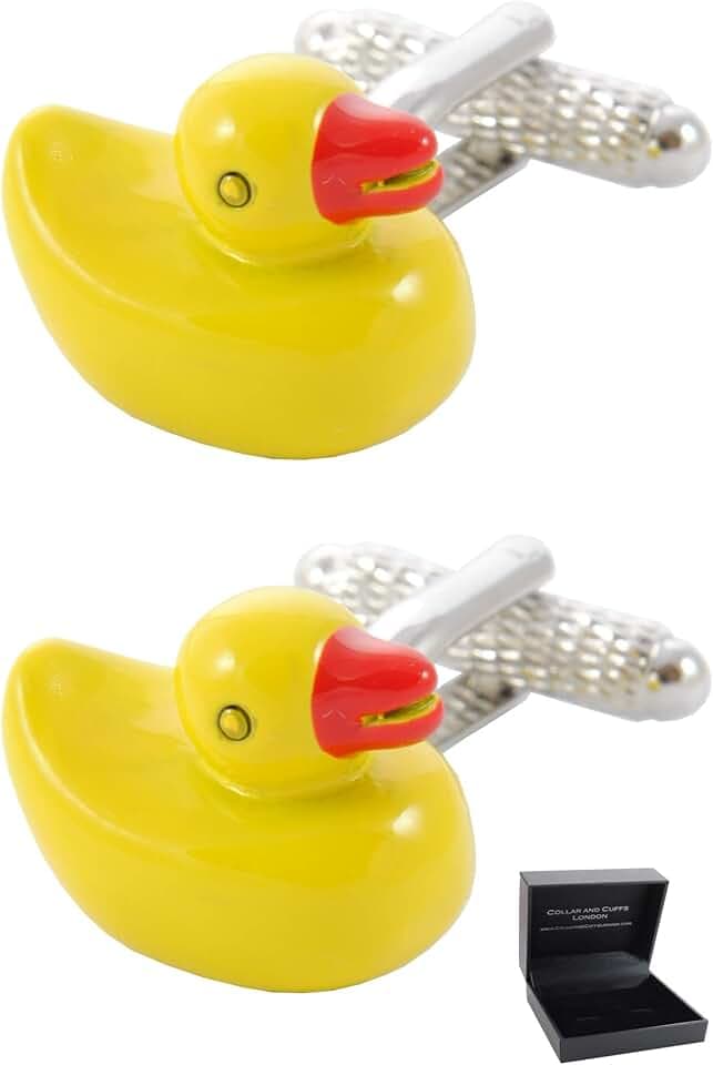 COLLAR AND CUFFS LONDON Gemelli da uomo di lusso con scatola regalo - ottone massiccio - Animali