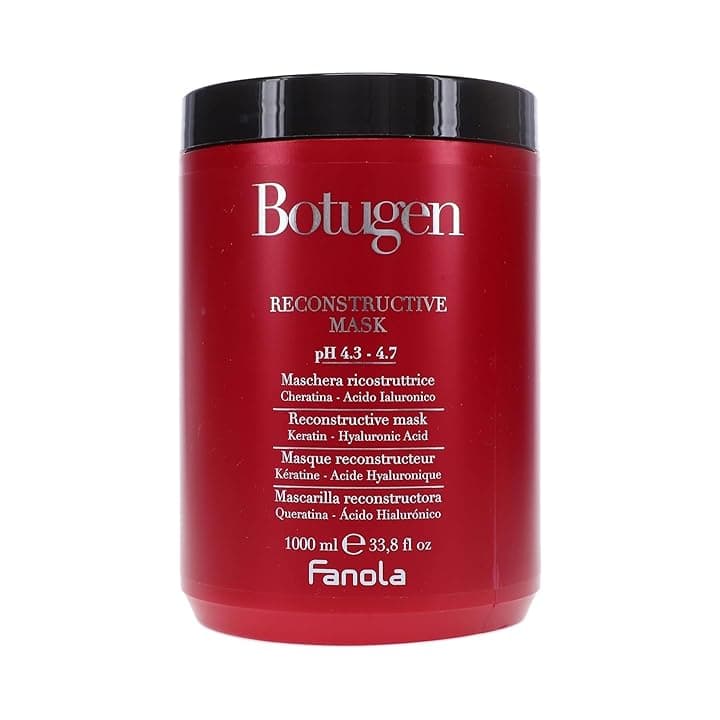 Fanola, Botugen Mask, Maschera Ricostruttrice, Con Acido Ialuronico e Cheratina, 1000 ML