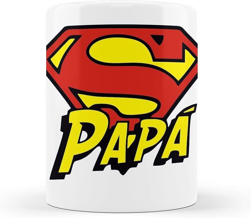 Tazza ** Super Papà. ** Idea regalo per la festa del papà, ** Ottima qualità**