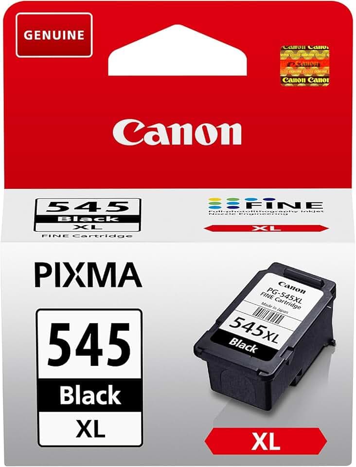 Canon Ink - PG-545XL Cartuccia di inchiostro nero originale a resa elevata per stampanti - Stampa fino a 400 pagine A4 (1 cartuccia)