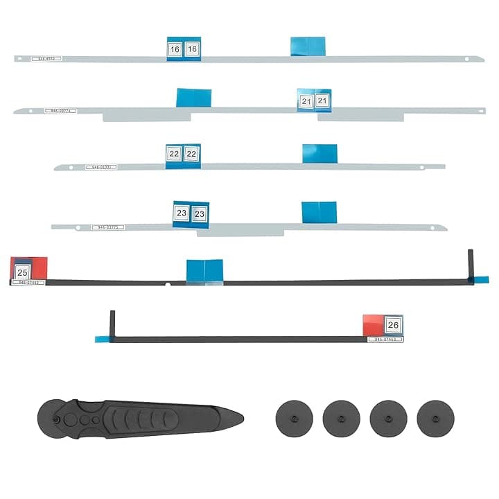 Nuovo Display LCD Adesivo Striscia Adesivo Sostituzione Nastro Apertura Ruota Maniglia Kit Compatibile per Apple iMac 27 pollici A1419 Retiona 2017 2019 2020