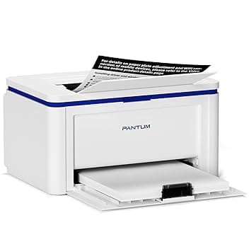 PANTUM BP2309W Stampante Laser WiFi Bianco e Nero, 20 ppm, Bluetooth, USB, Stampanti portatile compatta a Funzione Mini Singola per Casa Piccola Ufficio ClimatePartner certified