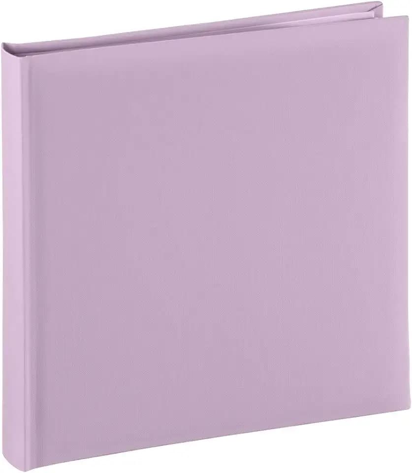 Hama - Album fotografico Jumbo “Fine Art” 30 x 30 cm, 80 pagine, lilla