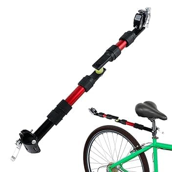 Attacco per Rimorchio Bici, Adattatore Universale per Carrelli, Accessori Portapacchi Posteriore in Lega per Trasporto Bambini Animali Domestici e Avventure all'Aperto